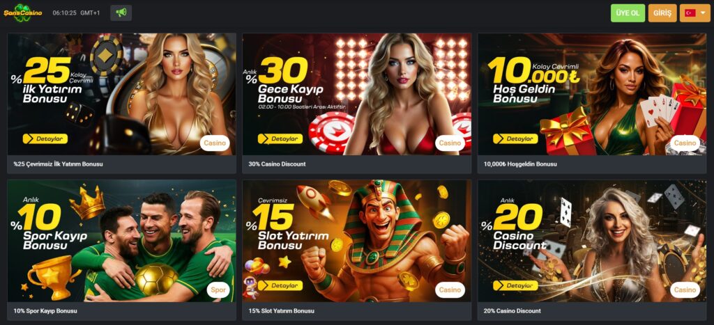 şanscasino bonusları